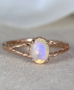 opal ring, opal engagement ring