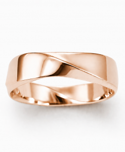 twisted wedding band 5 mm gold (5)