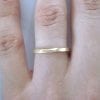 Mobius Wedding Band 2mm Mobius Ring, Stacking Modern Wedding Ring