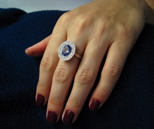 Vintage Tanzanite Ring Wedding Ring Mother Daughter Gifts Anniversary Rings  | eBay