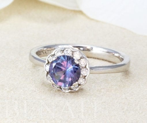 Natural Alexandrite Ring 925 Sterling Silver Ring For Women Antique Ring —  Discovered