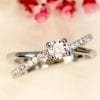 Diamond Infinity Engagement Ring