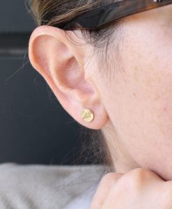 Gold Wave Earrings