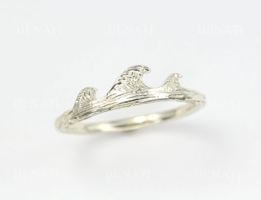 Silver Wave Ring, Swell Ring