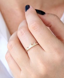 Silver Wave Ring, Swell Ring - Image 2