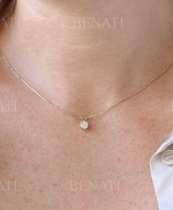 Solitaire Necklace