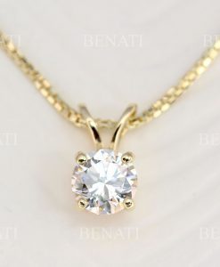 14k diamond Necklace