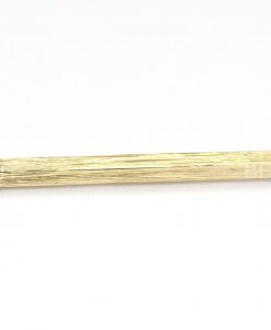 Gold Match Stick Pendant, 14k Match Diamond Pendant - Image 2