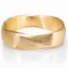 Mobius Men’s Matte Wedding Band, 6mm Wedding Ring For Man