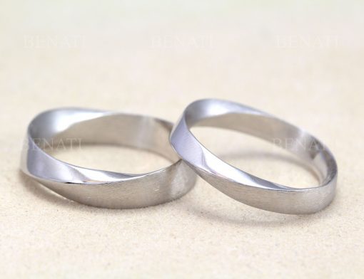 His and hers wedding rings set, Wedding rings set