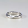 18k Mobius Wedding Ring, 4mm Mobius Wedding Band
