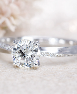 Mobius Diamond Engagement Ring, 0.80 CT Diamond Engagement Ring - Image 10