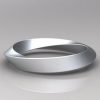 Mobius 18k 14k Wedding Ring, 4mm wide mobius Wedding Band