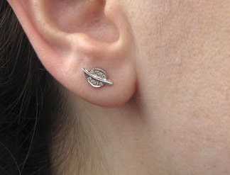Dainty Gold Stud Leaves Earrings, Diamond stud Leaves earrings