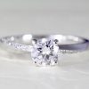 Mobius Diamond Engagement Ring, 0.80 CT Diamond Engagement Ring