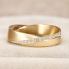 Mobius Diamond Ring, 5mm Diamond Mobius Wedding Ring