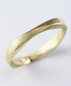 Mobius Wedding Band, Mobius Stacking Gold Ring