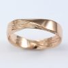 Mobius Wedding band, 4.5mm Mobius Ring In 14k/18k Gold