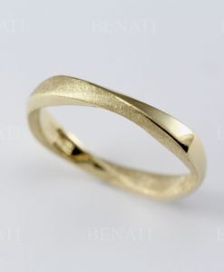 Mobius Wedding Band, Man Wedding Ring Women Wedding Band - Image 2