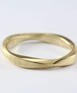 Mobius Wedding Band, Man Wedding Ring Women Wedding Band - Image 5