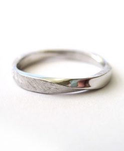 Mobius Wedding Band, Man Wedding Ring Women Wedding Band - Image 7