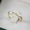 Wedding Mobius Ring In 14k Gold, modern & contemporary