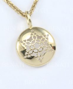 Star Of David Necklace, Magen David Pendant, Dainty 14k Solid Gold Star Of David Charm Jewish Jewelry, Bat Mitzvah Gift For Her - Image 2