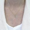 Star Of David Pendant, Magen David Necklace, 14k Solid Gold Star Of David Dainty Charm Jewish Jewelry, Bat Mitzvah Gift For Women