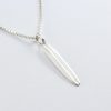 Longboard Necklace: Solid Gold Or Sterling Silver Minimalist Surfing Jewelry
