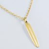 Longboard Necklace: Solid Gold Or Sterling Silver Minimalist Surfing Jewelry