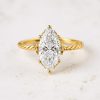 Custom Marquise Diamond Engagement Ring – Your Dream Wedding Design