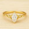 Custom Marquise Diamond Engagement Ring – Your Dream Wedding Design