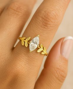 Custom Design Marquise Diamond Engagement Ring - Your Dream Wedding Design - Image 10