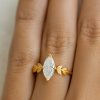Custom Marquise Diamond Engagement Ring – Your Dream Wedding Design
