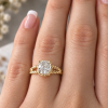 2 Carat Cushion Lab Grown Diamond Engagement Ring