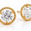 Angels Halo Earrings 2 Carat Lab Grown Diamonds