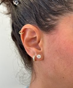 Anastasia's 2 CTW Lab Grown Diamond Stud Earrings - Image 4