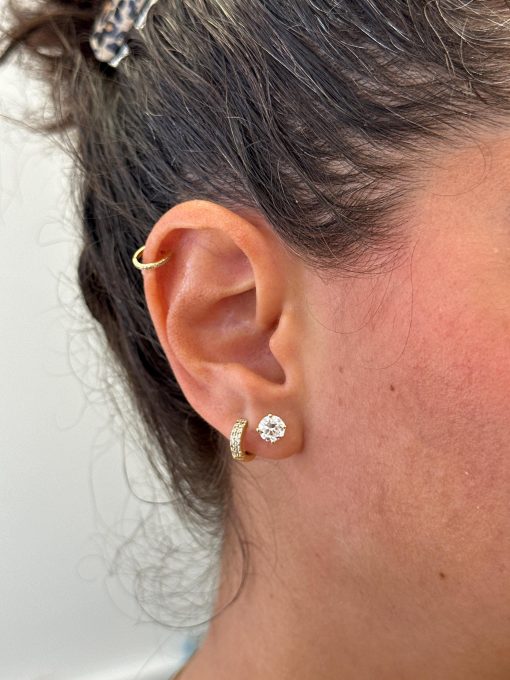 Anastasia’s 2 CTW Lab Grown Diamond Stud Earrings