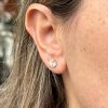 Anastasia’s 2 CTW Lab Grown Diamond Stud Earrings