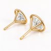 Angel Halo 2 CTW Lab Grown Diamond Stud Earrings 14k/18k Gold